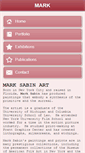 Mobile Screenshot of marksabinart.com